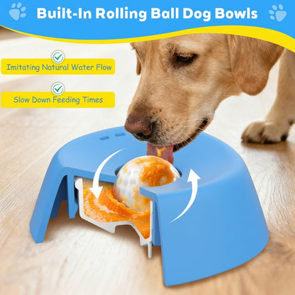 WagBowl Rolling Treat Dispenser