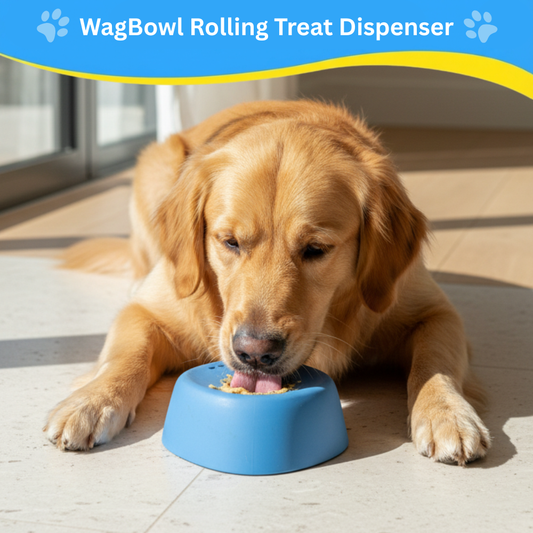 WagBowl Rolling Treat Dispenser